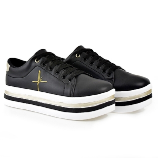 Tênis Casual Flatform Feminino "Fé" 011DB