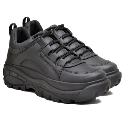 Tenis fashion chunky feminino preto