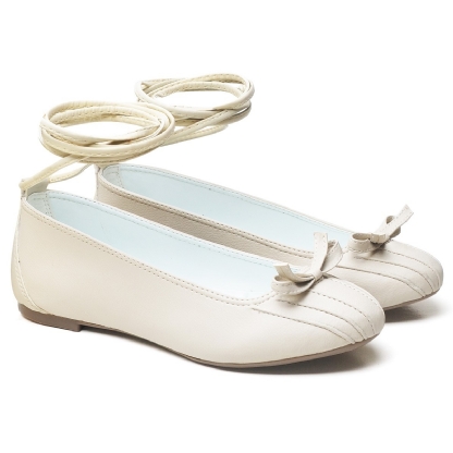 Sapatilha Bailarina Feminina Areia "DUDA" 3001DB