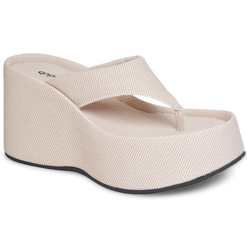 Tamanco Papete Chinela Feminino Rafia "VIK" 2100DB
