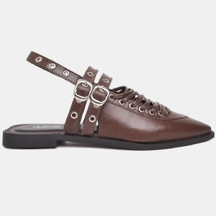 Sapatilha Feminina Marrom "LARA" 1308DB