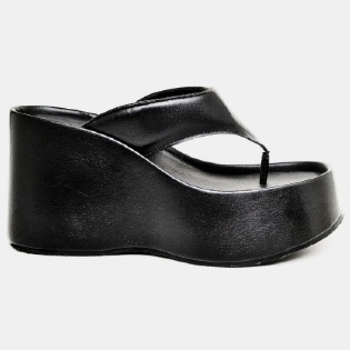 Tamanco Papete Chinela Feminino Preto "VIK" 2100DB