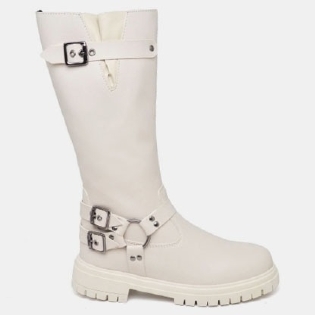 Bota Biker Boots Off-White Feminina "TAYLOR" 1820