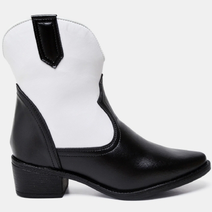 Bota Country Feminina Bicolor "WESTERN" 1702DB