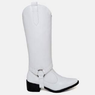 Bota Feminina Country 2 em 1 Branco "MORGAN" 1706DB