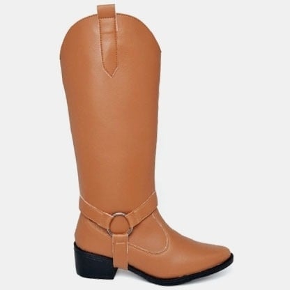 Bota Feminina Country 2 em 1 Caramelo "MORGAN" 1706DB
