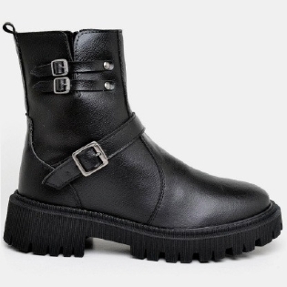 Bota Coturno Boots Preto Feminina "ANDY" 1202DB