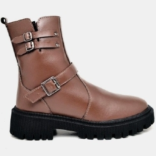 Bota Coturno Boots Marrom Feminina "ANDY" 1202DB
