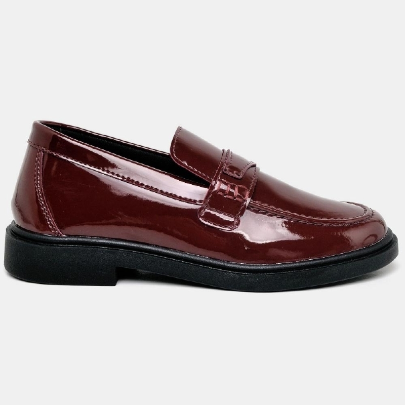 Sapato Mocassim De Salto Feminino Red Cherry "EVA" 1416DB