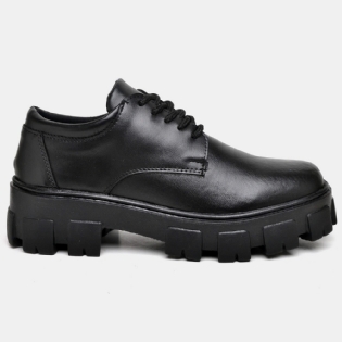 Sapato Mocassim Oxford Feminino Preto "STILL" 1410DB