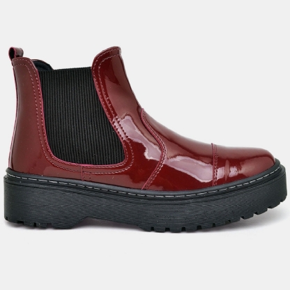 Bota Coturno Feminino Tratorada Red Cherry "AMY" 1508DB