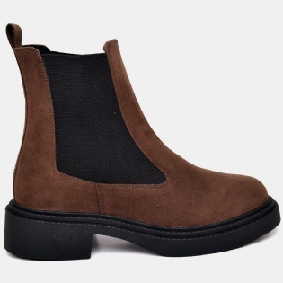Bota Chelsea Tratorado Feminino Marrom "ZOHO" 1510DB