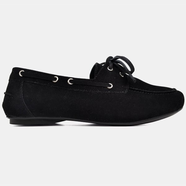 Mocassim Dockside Feminino Preto "TRENTO" 1418DB