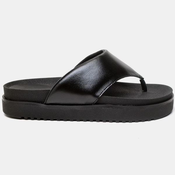 Sandália Chinela Feminina Preto "MALI" 2045DB