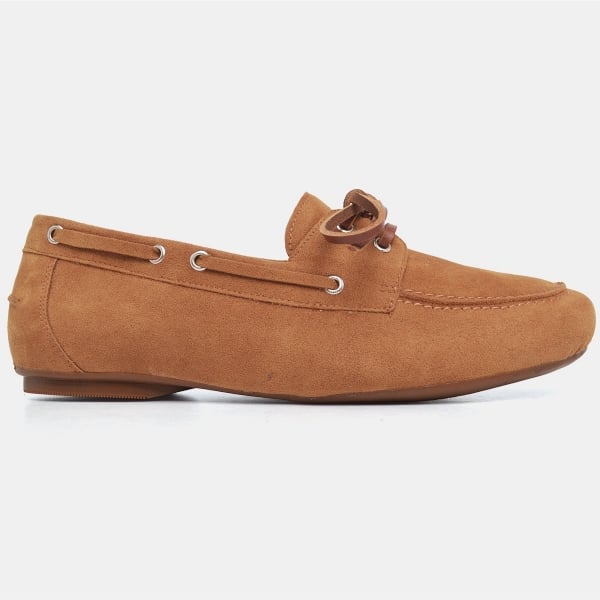 Mocassim Dockside Feminino Caramelo "TRENTO" 1418DB