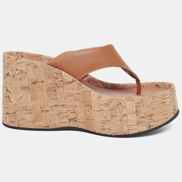 Tamanco Papete Chinela Feminino Rolha "VIK" 2100DB
