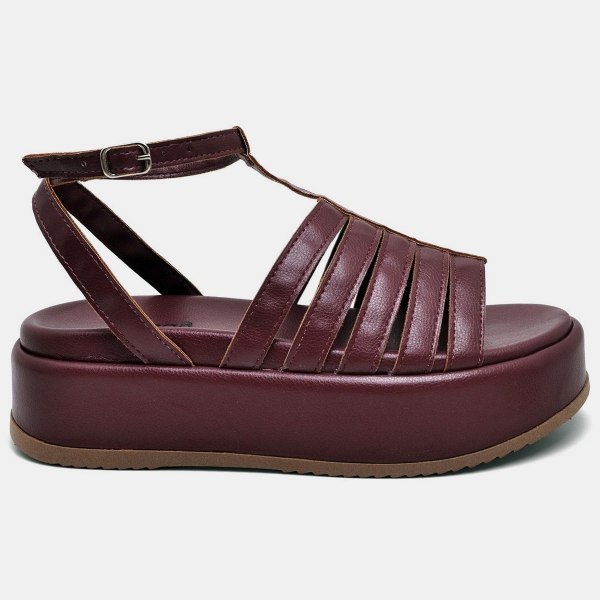 Tamanco Papete Feminino Cherry Red "JENY" 2070DB