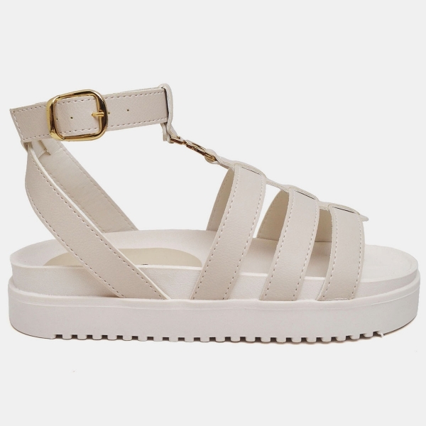 Sandália Papete Feminina Off-White "LUNA" 2068DB