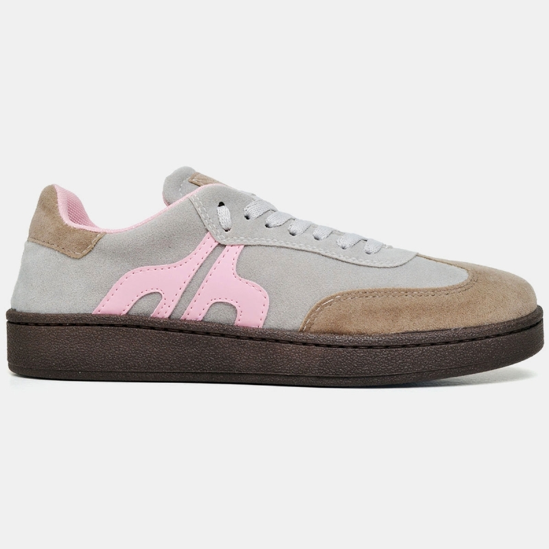 Tênis Sneacker Feminino Cinza "ALBA" 032DB