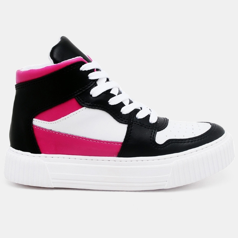 Tênis Sneacker Street Feminino Rosa "BROZ" 030DB