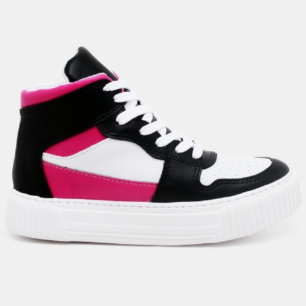 Tênis Sneacker Street Feminino Rosa "BROZ" 030DB