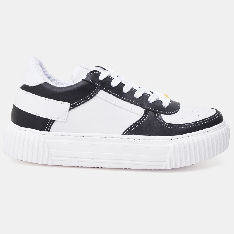 Tênis Sneacker Feminino Bicolor "SUN" 031DB