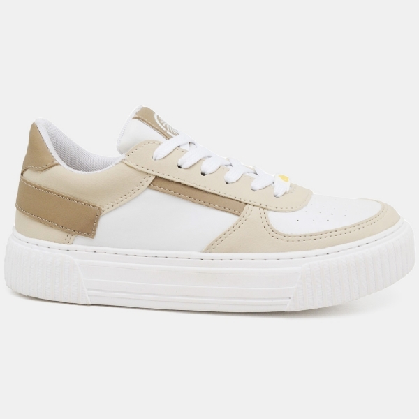 Tênis Sneacker Feminino Off White "SUN" 029DB