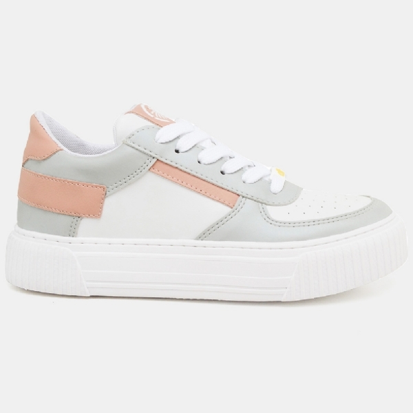 Tênis Sneacker Feminino Cinza "SUN" 029DB