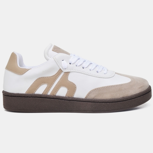 Tênis Sneacker Feminino Nude "ALBA" 033DB