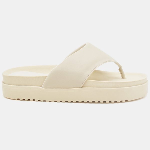 Sandália Chinelo Feminino Off-White "MALI" 2045DB