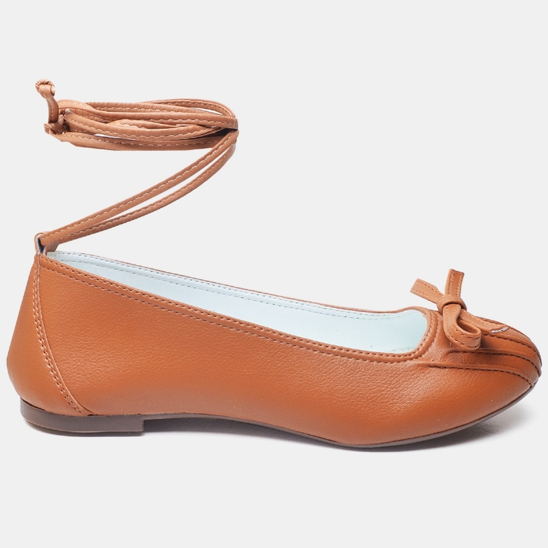 Sapatilha Bailarina Feminina Caramelo "DUDA" 3001DB