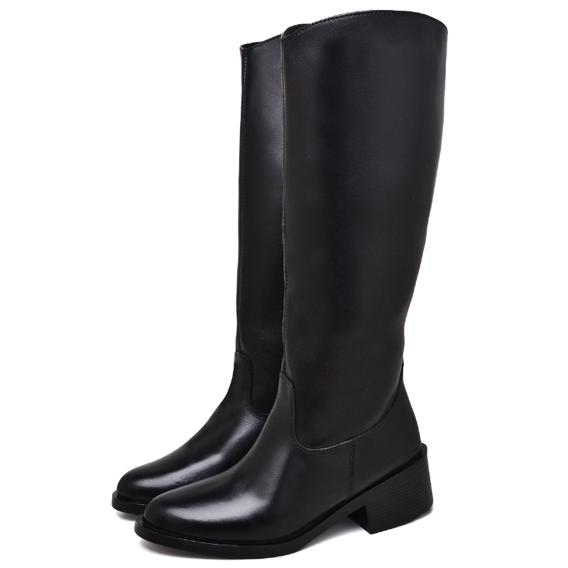 Bota Montaria Couro Legitimo Preto  1730DB