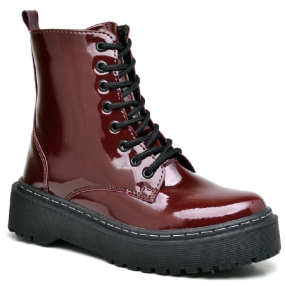 Coturno Tratorado Feminino Marsala "DÖMO" 1105DB