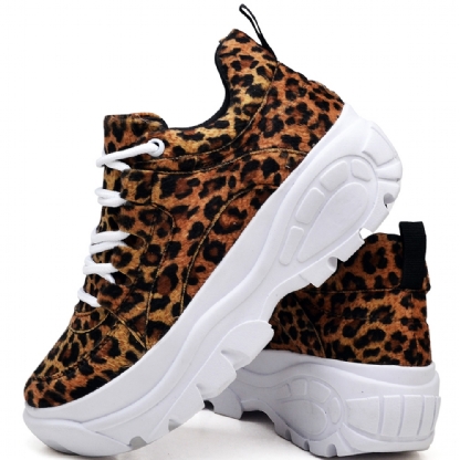 Tênis Sneaker Chunky Feminino Animal Print "KAMPALA" 729DB