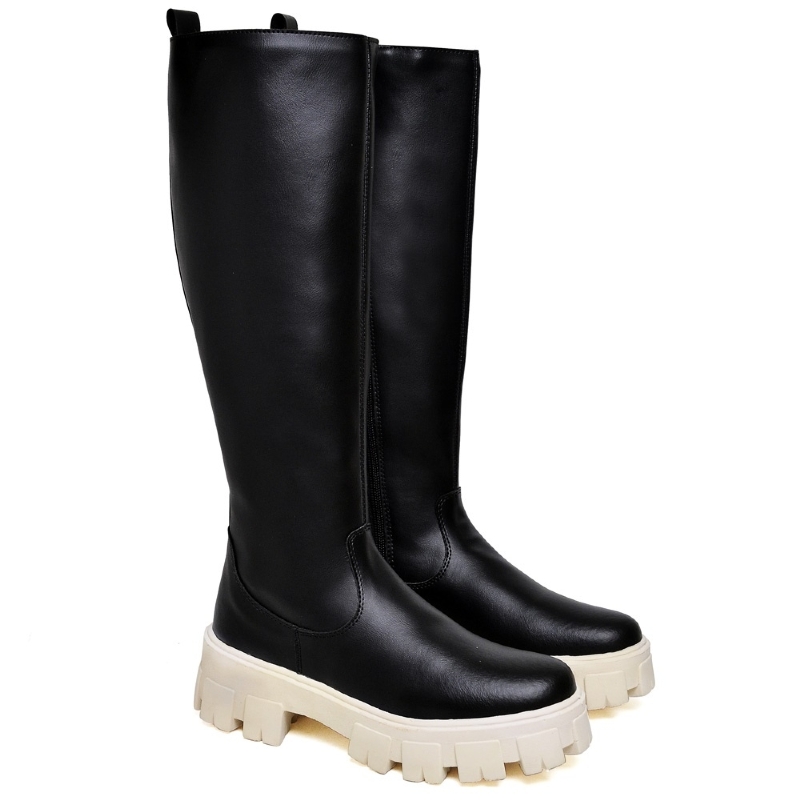 Bota Cano Alto Feminina "GALOCHA" 1805DB