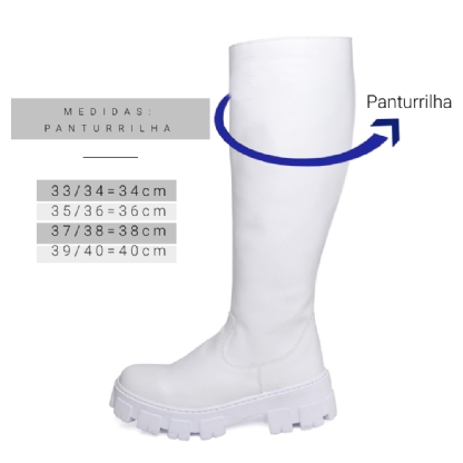Bota Cano Alto Feminina "GALOCHA" 1809DB