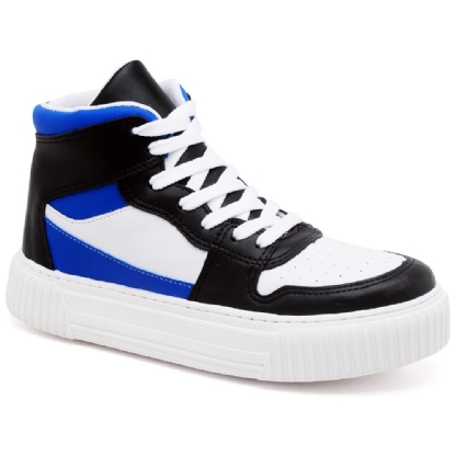Tênis Sneacker Street Feminino Azul "BROZ" 030DB