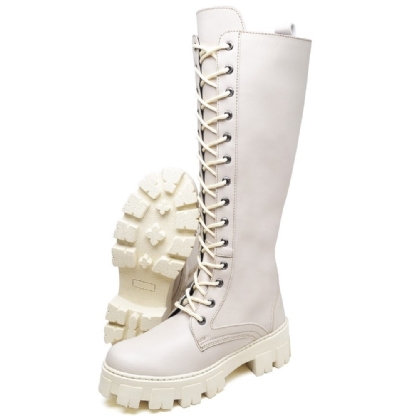 Bota Coturno Tratorado Feminino Areia "DOHA" 1800DB