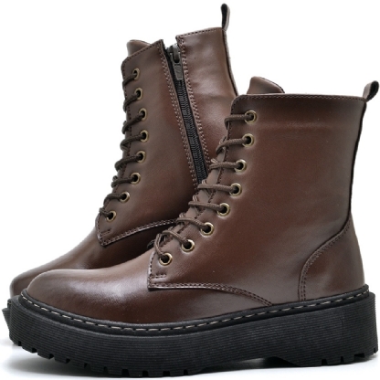 Coturno Tratorado Feminino Marrom "DOMO" 1105DB