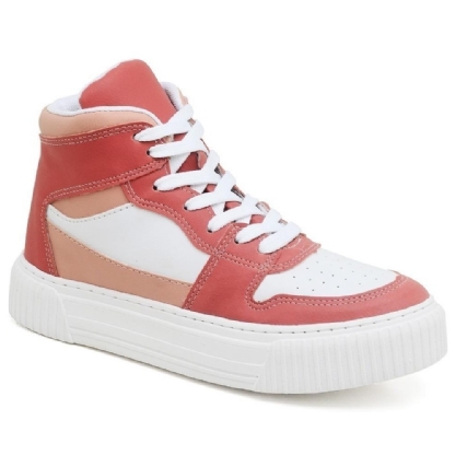 Tênis Sneacker Street Feminino Goiaba "BROZ" 030DB