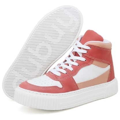 Tênis Sneacker Street Feminino Goiaba "BROZ" 030DB