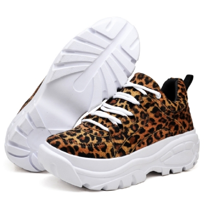 Tênis Sneaker Chunky Feminino Animal Print "KAMPALA" 729DB