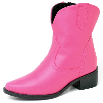 Bota Country Feminina Rosa "WESTERN" 1701DB