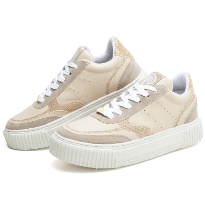 Tênis Sneacker Feminino Off White "AURORA" 034DB