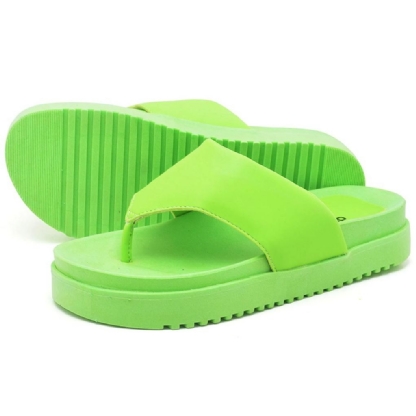Sandália Chinela Feminina Verde "MALI" 2045DB