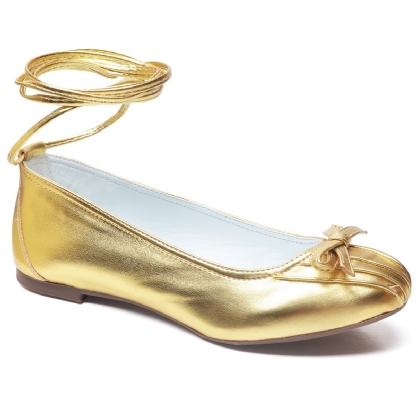 Sapatilha Bailarina Feminina Dourado "DUDA" 3001DB