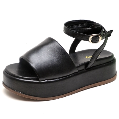 Tamanco Papete Chinela Feminino Preto "MADU" 2065DB
