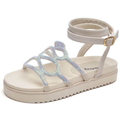 Sandália Papete Feminino Off White Cobra "CORA" 2066DB