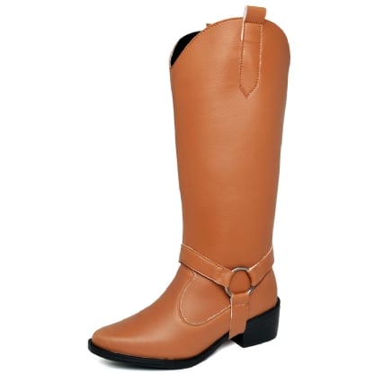 Bota Feminina Country 2 em 1 Caramelo "MORGAN" 1706DB