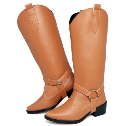 Bota Feminina Country 2 em 1 Caramelo "MORGAN" 1706DB